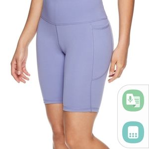 Gaiam Om-Dri Size Small NWT High Rise Pocket Shorts